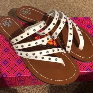 Tory Burch Patos Studded Sandal SZ 8.5 BRAND NEW